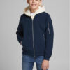 Jack&Jones Junior Яке бомбър Rush 12182385 Тъмносин Regular Fit за Момчета цена