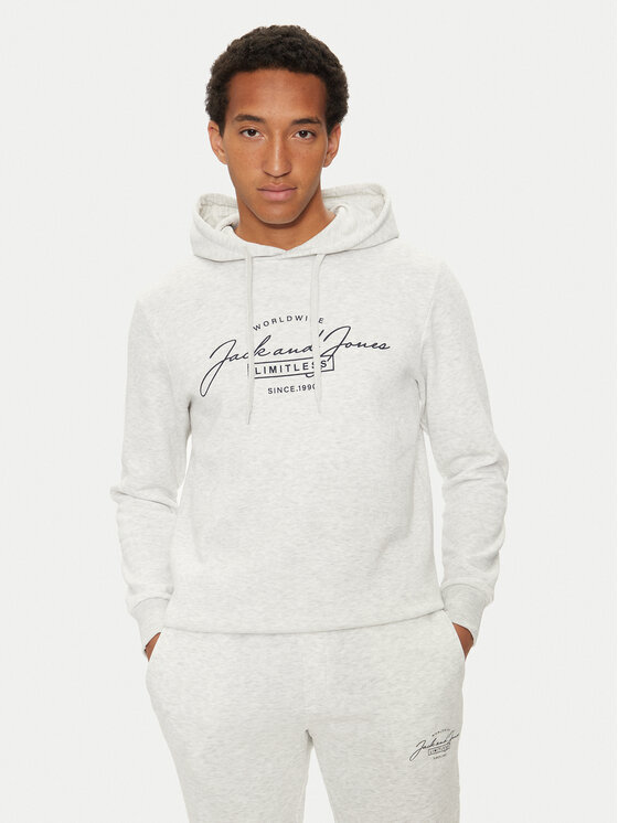Jack&Jones Анцуг Ferris 12266296 Сив Standard Fit за Мъже цена