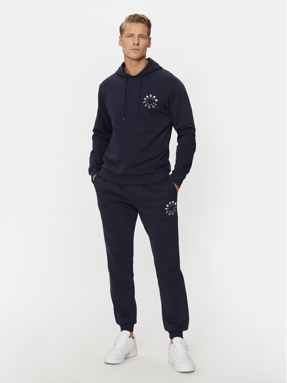 Jack&Jones Анцуг Warrior 12248814 Тъмносин Regular Fit за Мъже цена