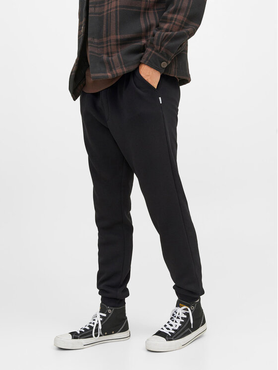 Jack&Jones Долнище анцуг Gordon 12249274 Черен Regular Fit за Мъже цена