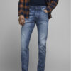 Jack&Jones Дънки Glenn 12148275 Син Slim Fit за Мъже цена