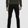 Jack&Jones Дънки Glenn Felix 12113450 Черен Slim Fit за Мъже цена