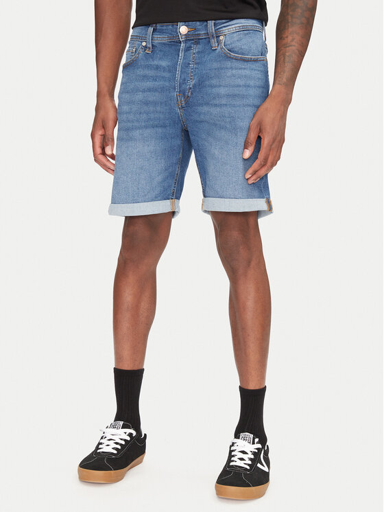Jack&Jones Дънкови шорти Rick 12269499 Син Regular Fit за Мъже цена