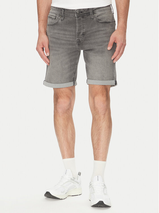 Jack&Jones Дънкови шорти Rick 12269500 Сив Regular Fit за Мъже цена