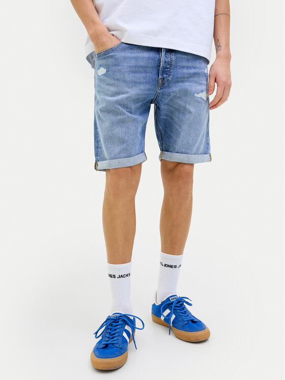 Jack&Jones Дънкови шорти Rick 12269612 Син Regular Fit за Мъже цена