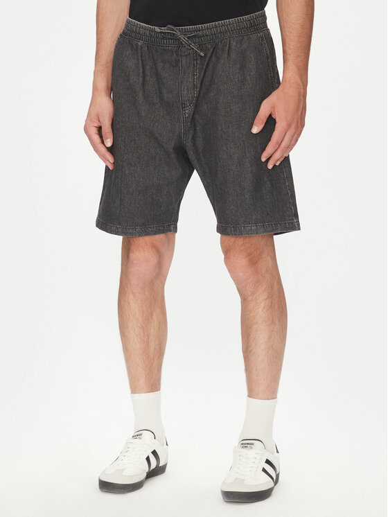 Jack&Jones Дънкови шорти Tony 12270251 Черен Relaxed Fit за Мъже цена