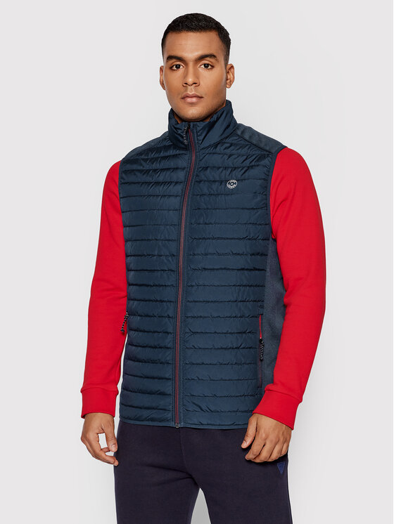 Jack&Jones Елек Multi 12200684 Тъмносин Slim Fit за Мъже цена