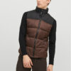 Jack&Jones Жилетка за костюм 12235861 Кафяв Regular Fit за Мъже цена