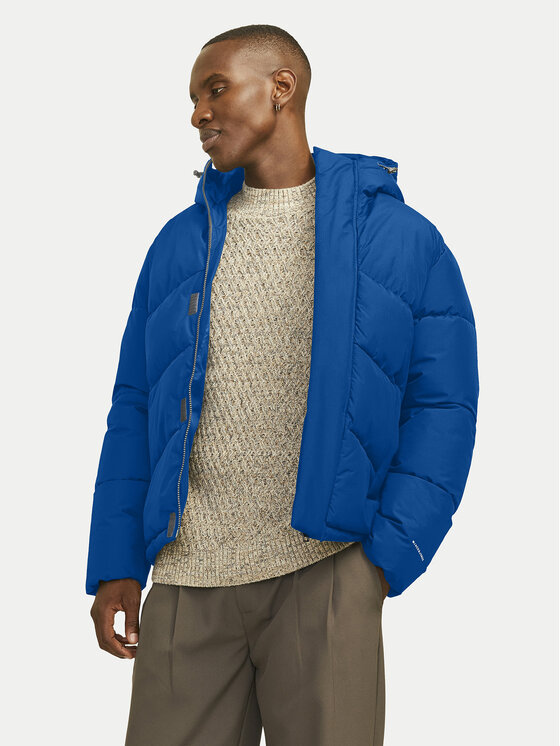 Jack&Jones Зимно яке World 12259850 Син Regular Fit за Мъже цена