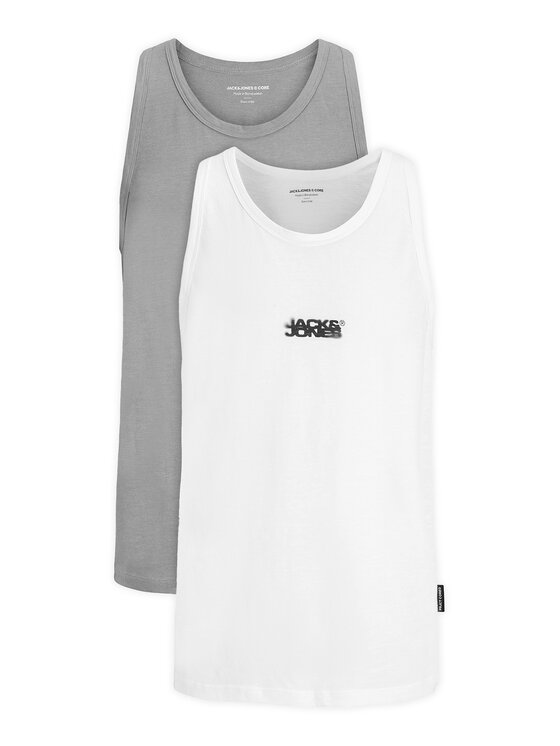 Jack&Jones Комплект от 2 броя топове Sago 12284750 Сив Regular Fit за Мъже цена