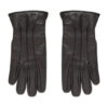 Jack&Jones Мъжки ръкавици Jacmontana Leather Gloves Noos 12125090 Черен за Мъже цена