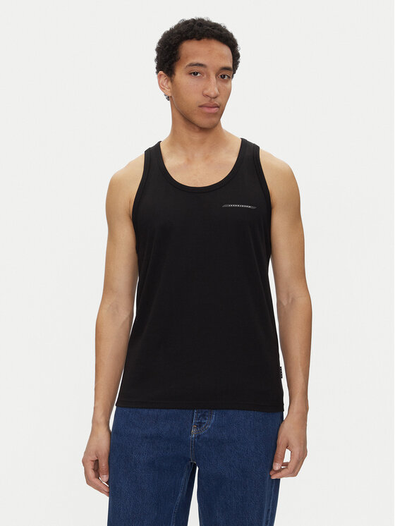 Jack&Jones Мъжки топ Fusion 12276614 Черен Regular Fit за Мъже цена