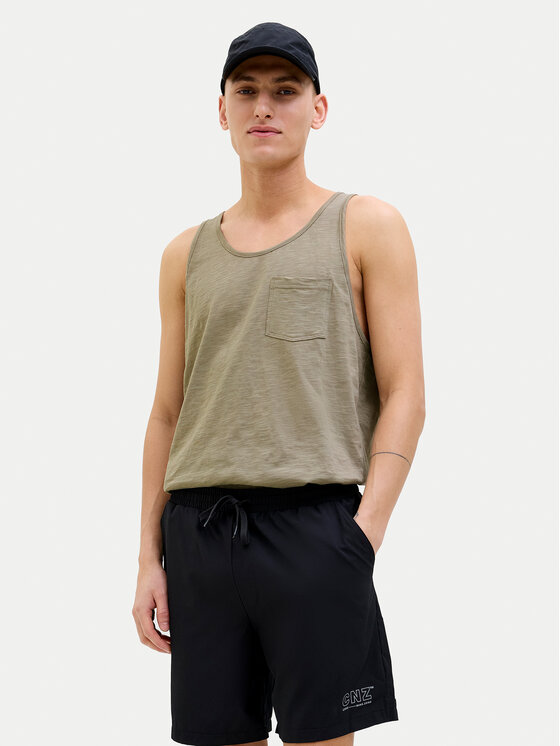 Jack&Jones Мъжки топ Varenna 12273165 Бежов Regular Fit за Мъже цена