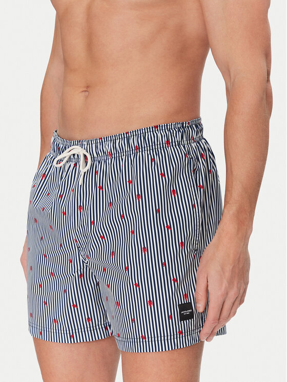 Jack&Jones Плувни шорти Maui 12272933 Тъмносин Regular Fit за Мъже цена