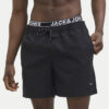 Jack&Jones Плувни шорти Maui 12272949 Черен Regular Fit за Мъже цена