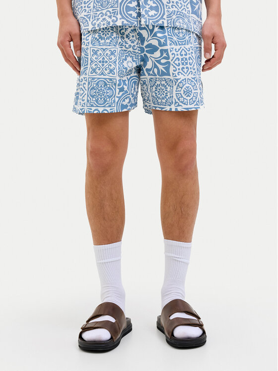 Jack&Jones Плувни шорти Maui 12277730 Светлосиньо Regular Fit за Мъже цена