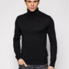 Jack&Jones Поло Emil Knit Roll Neck 12157417 Черен Regular Fit за Мъже цена