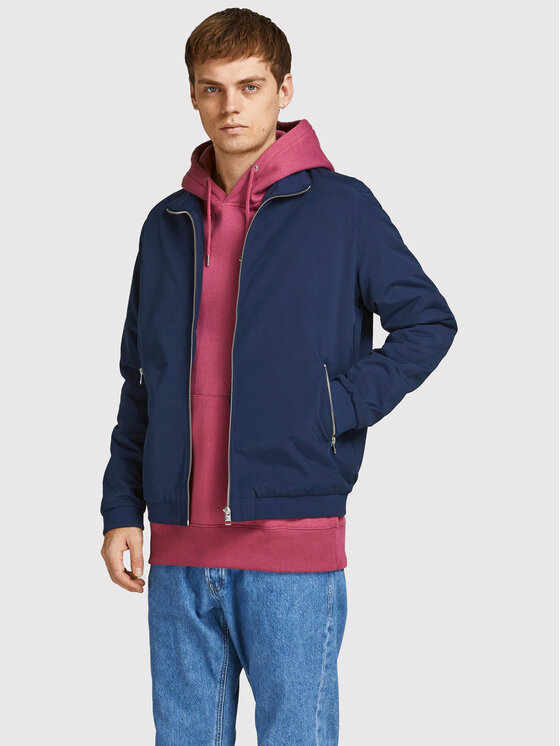 Jack&Jones Преходно яке Rush 12204277 Тъмносин Regular Fit за Мъже цена