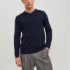 Jack&Jones Пуловер 12137194 Тъмносин Regular Fit за Мъже цена