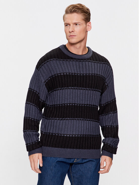 Jack&Jones Пуловер 12241846 Тъмносин Regular Fit за Мъже цена