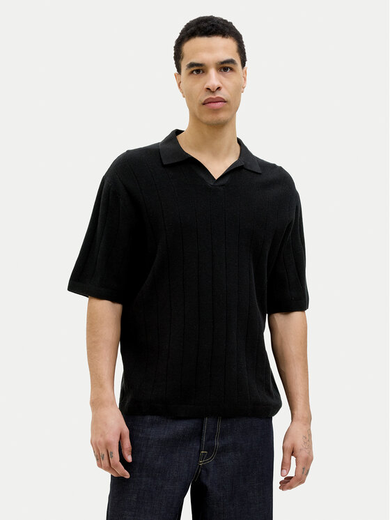 Jack&Jones Пуловер Varenna 12272578 Черен Relaxed Fit за Мъже цена
