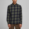 Jack&Jones Риза 12181602 Зелен Slim Fit за Мъже цена