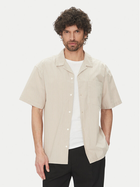 Jack&Jones Риза Cody 12269801 Бежов Relaxed Fit за Мъже цена