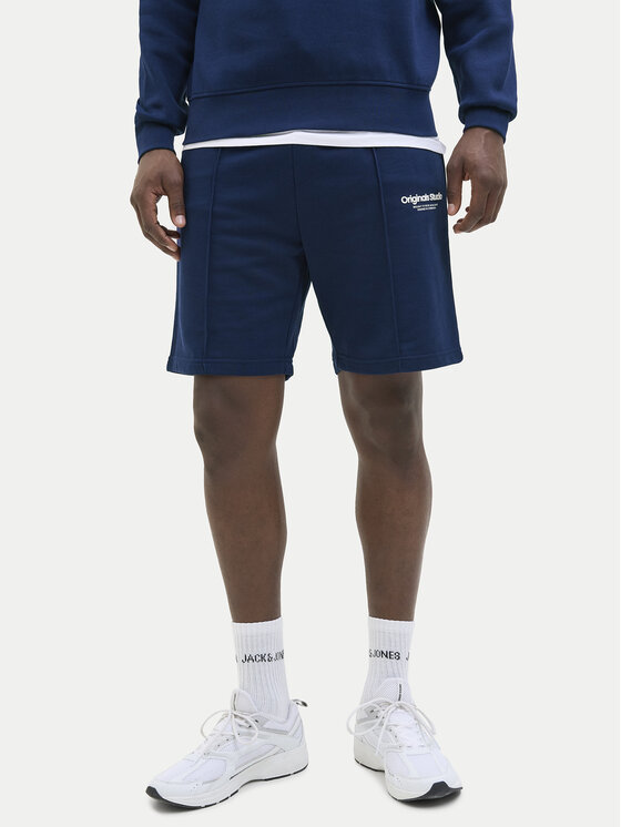 Jack&Jones Спортни шорти Vesterbro 12252251 Син Loose Fit за Мъже цена