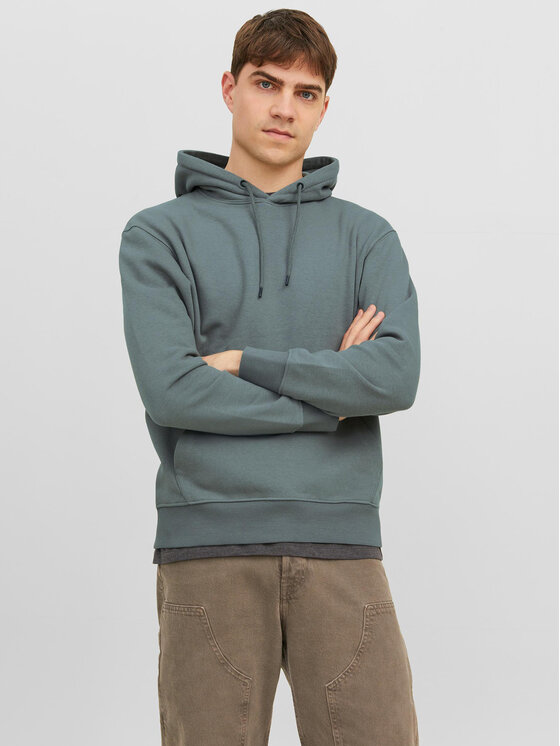 Jack&Jones Суитшърт 12208157 Сив Relaxed Fit за Мъже цена