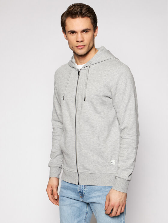 Jack&Jones Суитшърт Basic 12181901 Сив Regular Fit за Мъже цена