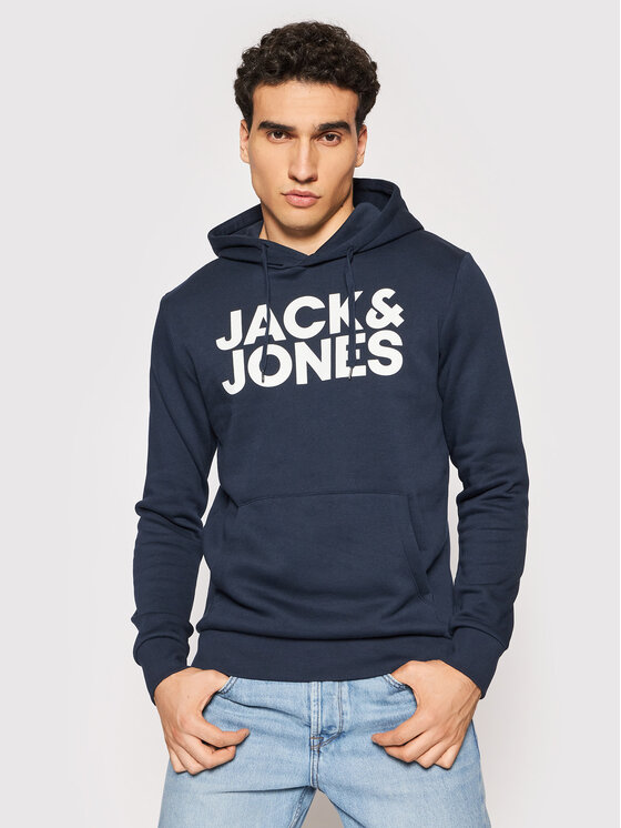 Jack&Jones Суитшърт Corp 12152840 Тъмносин Blazer Fit за Мъже цена