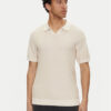 Jack&Jones Тениска с яка и копчета Ceaston 12273012 Бежов Regular Fit за Мъже цена