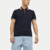 Jack&Jones Тениска с яка и копчета Paulos 12136668 Тъмносин Slim Fit за Мъже цена