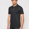 Jack&Jones Тениска с яка и копчета Paulos 12136668 Черен Slim Fit за Мъже цена