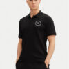 Jack&Jones Тениска с яка и копчета Simon 12269299 Черен Regular Fit за Мъже цена