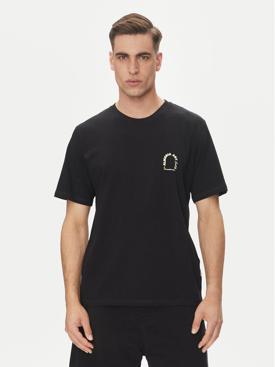 Jack&Jones Тишърт Almeria 12276785 Черен Relaxed Fit за Мъже цена