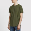 Jack & Jones Тишърт Basher 12182498 Зелен Regular Fit цвят на ниска цена