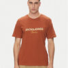 Jack&Jones Тишърт Canggu 12281809 Червен Regular Fit за Мъже цена