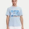 Jack&Jones Тишърт Colton 12268438 Светлосиньо Standard Fit за Мъже цена