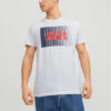 Jack&Jones Тишърт Corp 12233999 Бял Standard Fit за Мъже цена