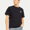 Jack & Jones Тишърт Jackie 12271366 Черен Relaxed Fit цвят на ниска цена