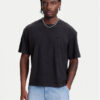 Jack&Jones Тишърт Retreat 12277886 Черен Oversize за Мъже цена