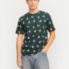 Jack&Jones Тишърт Xmas Merry 12265399 Зелен Standard Fit за Мъже цена