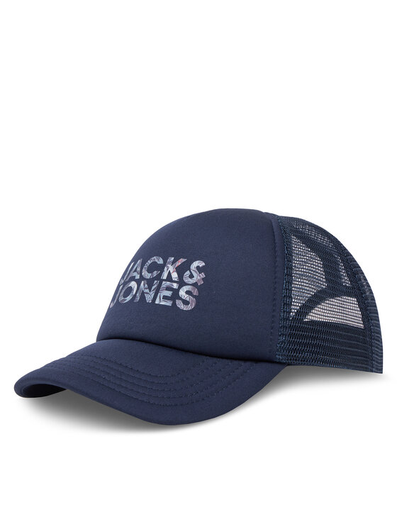 Jack&Jones Шапка с козирка Jacdrew 12268899 Тъмносин за Мъже цена