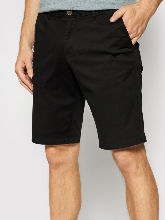 Jack&Jones Шорти от плат Bowie 12165604 Черен Regular Fit за Мъже цена