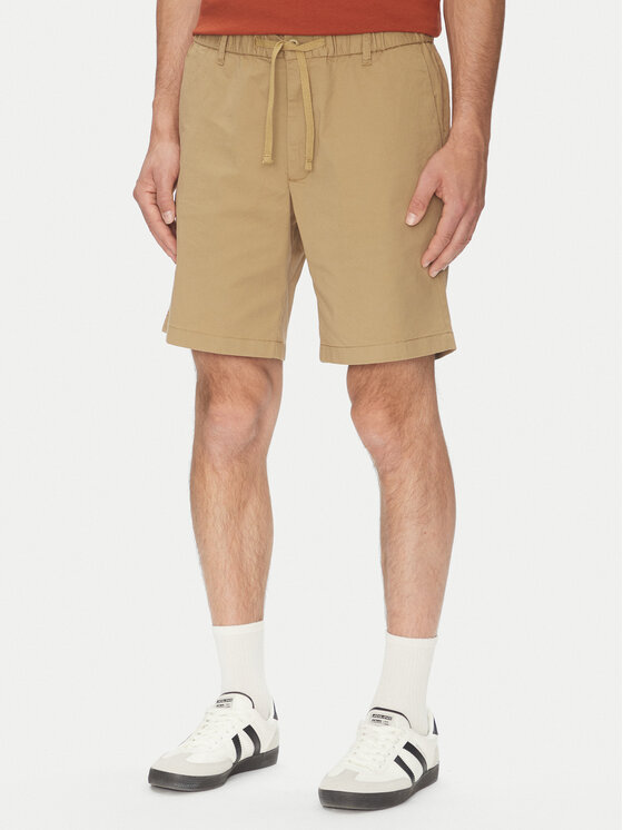Jack&Jones Шорти от плат Jaiden 12274983 Бежов Relaxed Fit за Мъже цена