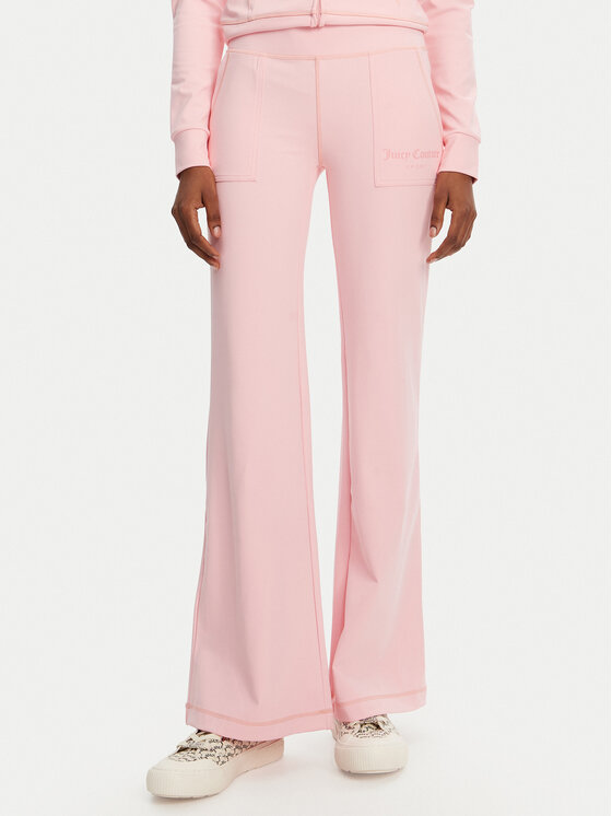 Juicy Couture Долнище анцуг Active JCSML125403 Розов Flared Leg за Жени цена