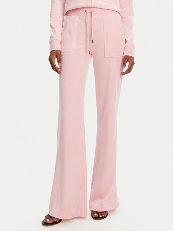 Juicy Couture Долнище анцуг Layla JCSEBJ001 Розов Flared Leg за Жени цена
