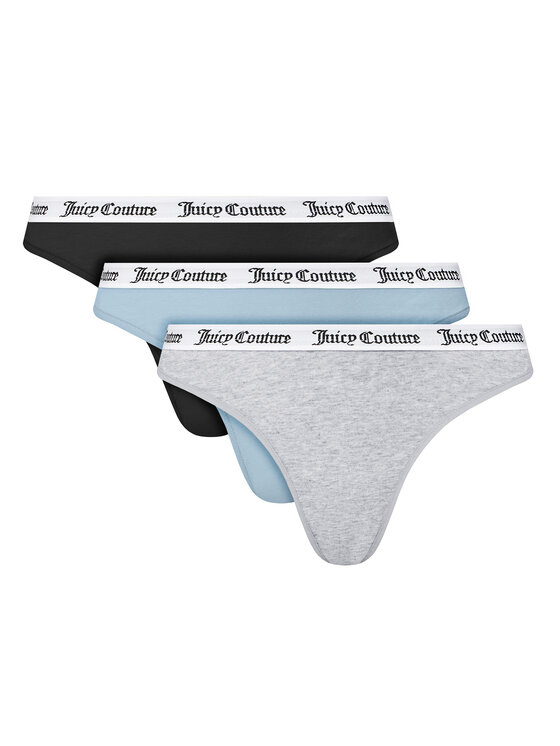 Juicy Couture Комплект 3 чифта прашки JCLTH224571 Цветен за Жени цена