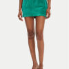 Juicy Couture Мини пола Heritage JCGGS125022 Зелен Slim Fit за Жени цена